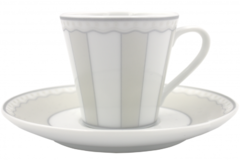 Чашка для кави з блюдцем Carnivale Moonlight 75мл 0М620_432/433