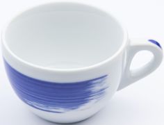 Чашка cappuccino Millecolori Verona stroke B blue 180мл 35120
