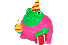 Фигурка-копилка Frogmania 148-00465 Frog Birthday Freddy 9см 101003488