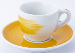 Чашка espresso Millecolori yellow 75мл 35114