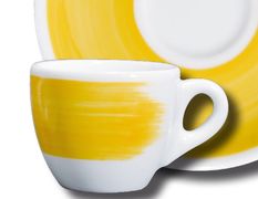 Чашка cappuccino Millecolori yellow 180мл 35121