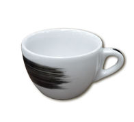 Чашка cappuccino Millecolori black 180мл 35124