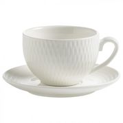 Чашка для чаю з блюдцем Diamonds Round 220мл DV0028