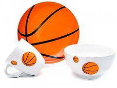 Набор для завтрака Универсал Матч Баскетбол 0С1362Ф34