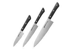Набор ножей Harakiri Black SHR-0220B