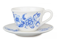 Чашка для чая с блюдцем Nuova Cer 300мл 612-056