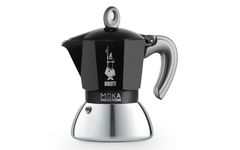 Гейзерная кофеварка на 2 чашки Moka Induction Black 90мл 6932