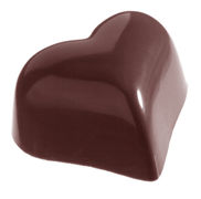 Форма для шоколаду Маленьке серце 3,0х3,6х1,9см 1218 CW
