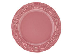 Тарелка обеденная Атена темно розовая 28см 942-021