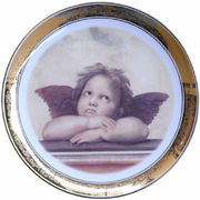 Тарелка декоративная Ангел 33см 2414-1393B(2)