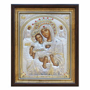 Икона Богородицы Достойно есть Милующая 43х54см 813-1350