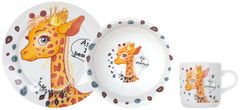 Набор детской посуды Pretty Giraffe C389