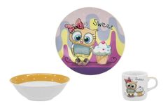 Набор детской посуды Sweet Owl C525