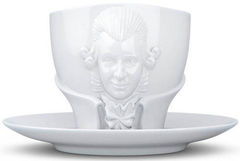 Чашка для чая с блюдцем Моцарт 260мл TASS800201/TR