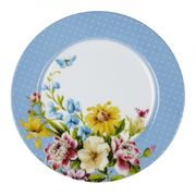 Тарелка десертная English Garden Blue Spot 19см SP001-B