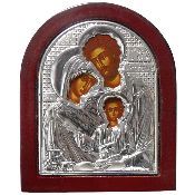 Икона Святая семья 8,7х7,1х1,5см 466-1198