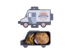 Ланч-бокс Food truck Burger 13x23x7см DYFOODTBU