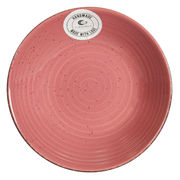 Тарелка глубокая Spiral розовая 21см A2345S/G139