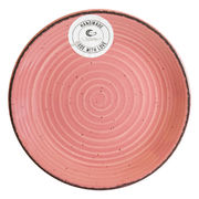 Тарелка десертная Spiral розовая 20см D3070S/G139