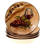 Набор тарелок глубоких Тосканский Натюрморт 24см 43243-set