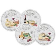 Набор тарелок для сыра Les Fromages 19см R0464#LESF