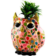 Горщик для квітів Plants 148-00697 Owl Olive №2 17см 111002249