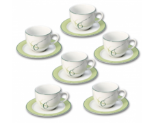 Набір чашок для чаю з блюдцями Opal 8021600 390мл